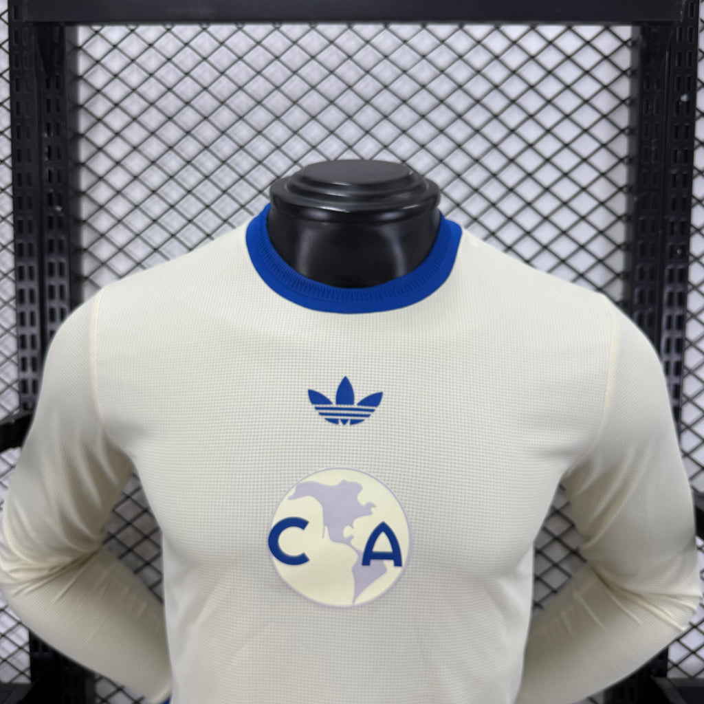 2627 Club América 110th Anniversary Long Sleeve Player jersey Shirt S-4XL