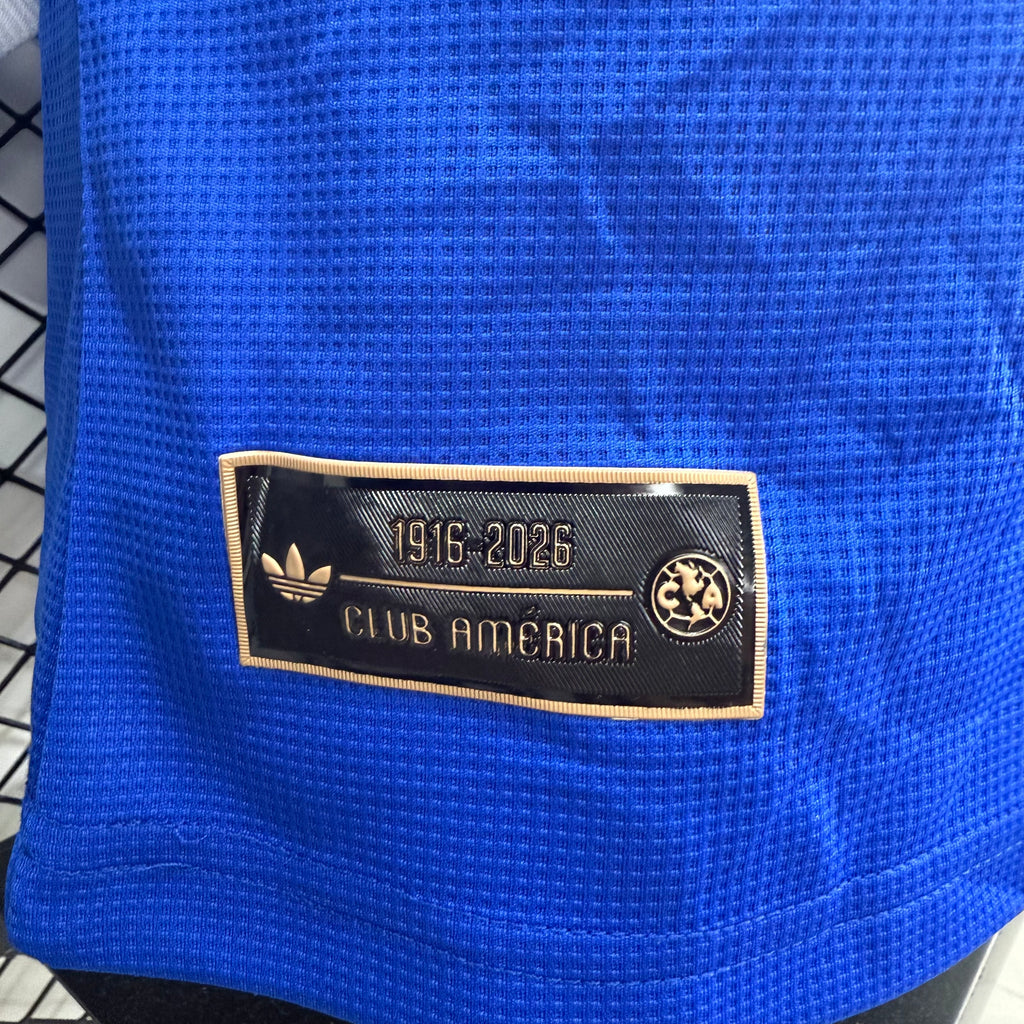 26/27 Club América 120th Anniversary Edition blue Player's jersey long sleeves S-4XL10