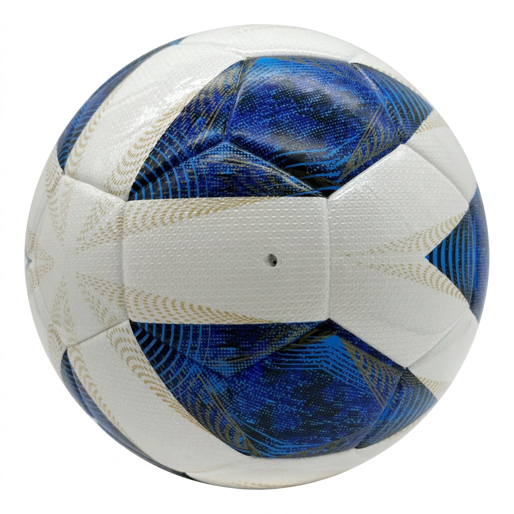 BALON AZUL CON BLANCO
