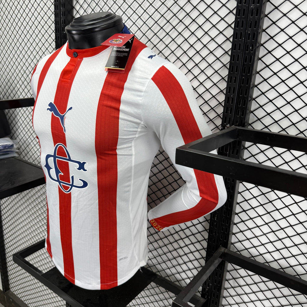 CD Guadalajara 26/27 Chivas 120th Anniversary Edition long sleeves player jersey S-4XL