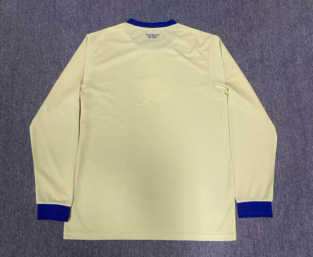 2627 Club América 110th Anniversary Long Sleeve Player jersey Shirt S-4XL