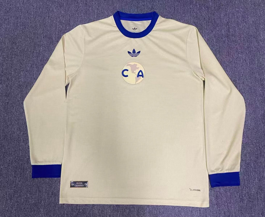 2627 Club América 110th Anniversary Long Sleeve Player jersey Shirt S-4XL