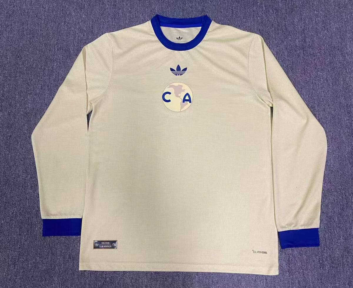 2627 Club América 110th Anniversary Long Sleeve Player jersey Shirt S-4XL