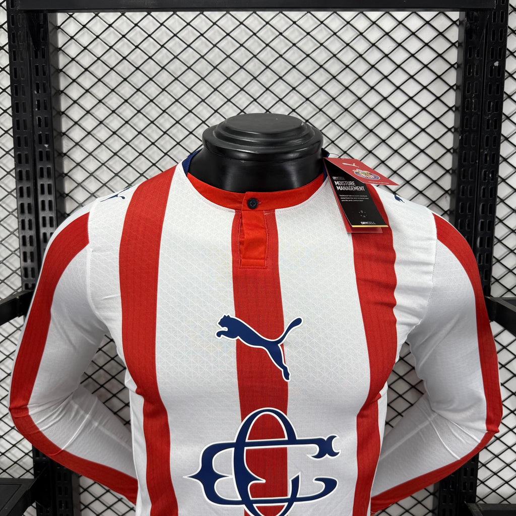 CD Guadalajara 26/27 Chivas 120th Anniversary Edition long sleeves player jersey S-4XL