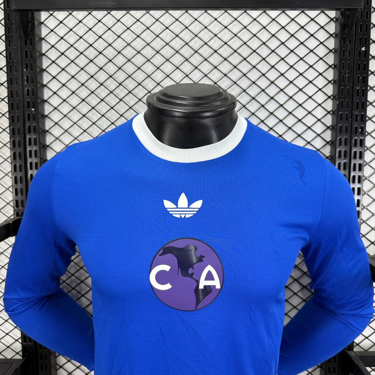 2627 Club América 120th Anniversary Edition blue Player's jersey long sleeves S-4XL10