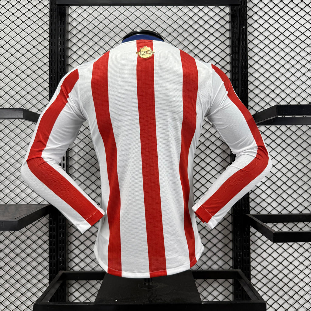 CD Guadalajara 26/27 Chivas 120th Anniversary Edition long sleeves player jersey S-4XL