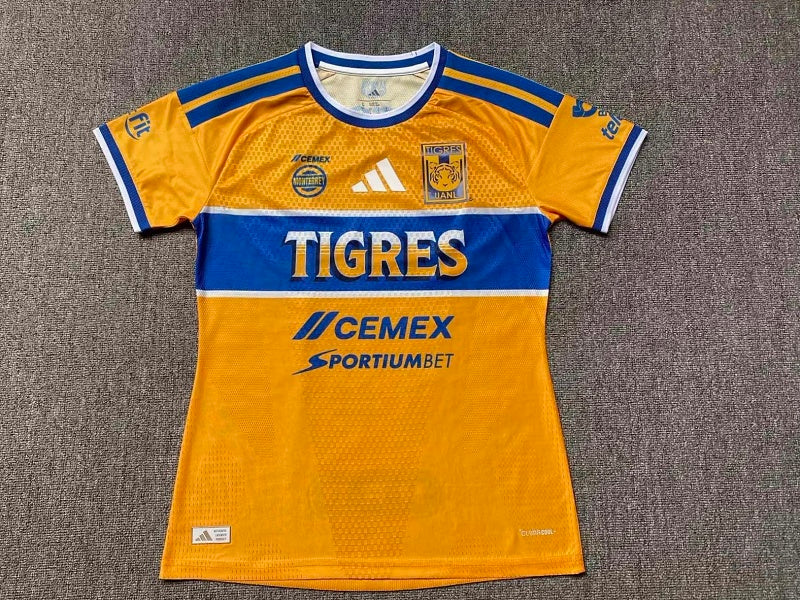 2627 Yellow Tigers Player Ropa de mujer Tallas S-2XL