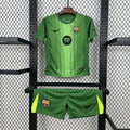 25/26 Barcelona Green Goalkeeper kids