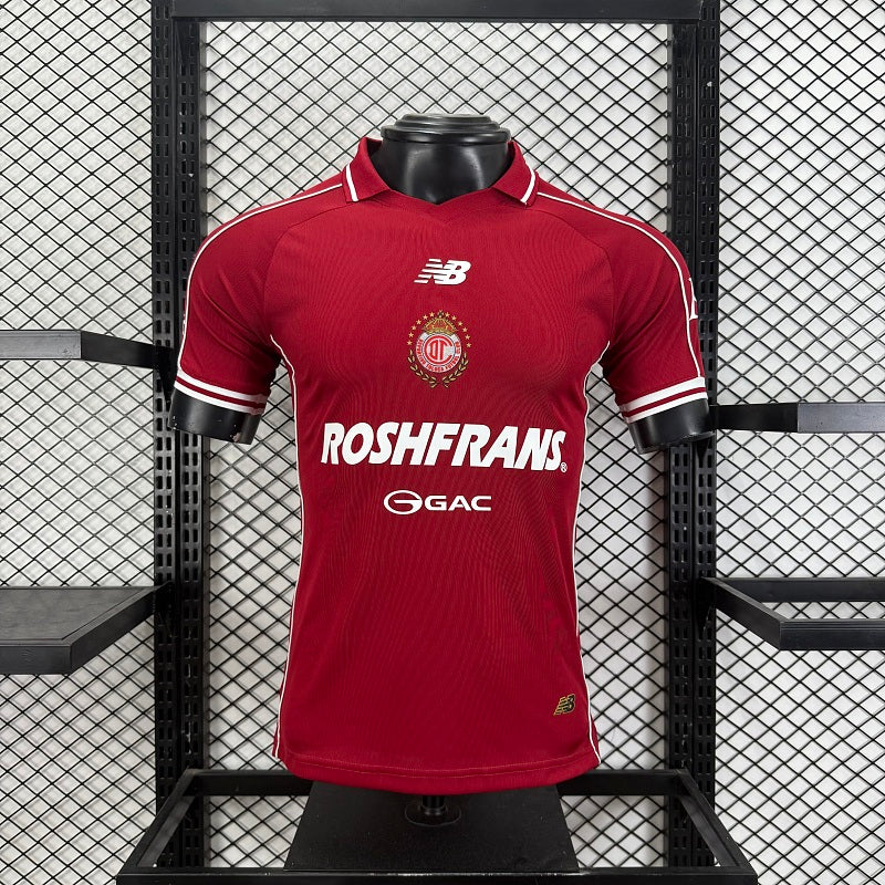 MAN 26/27 Deportivo Toluca FC home Player Edition jersey S-4XL11