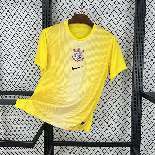 Corinthians 2025/26 Yellow goalkeeper Jersey S-4XL