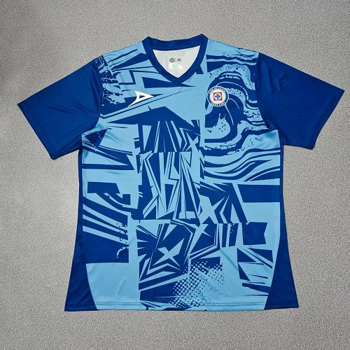 2627 Cruz Azul Pre match training jersey S-4XL
