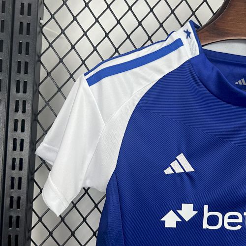 Cruzeiro 2025/26 Home Kids Kit