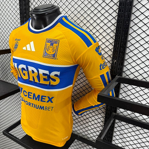 26/27 Tigres de la UANL home Long sleeved player jersey S-4XL