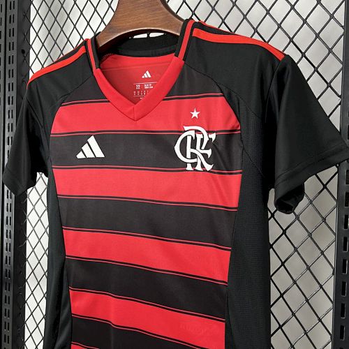 Flamengo 2025/26 Home Kids Kit