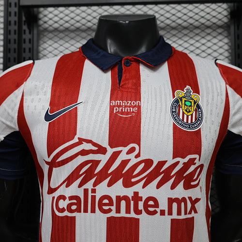 CD Guadalajara Men's 26/27 Chivas Home Player Edition jersey S-3XL