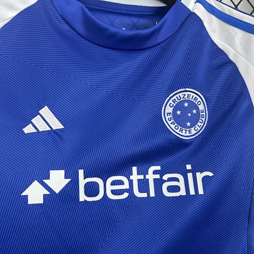 Cruzeiro 2025/26 Home Kids Kit