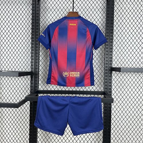 Barcelona 2025/26 Home Kids Kit