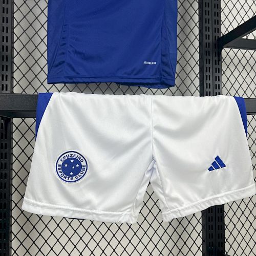 Cruzeiro 2025/26 Home Kids Kit