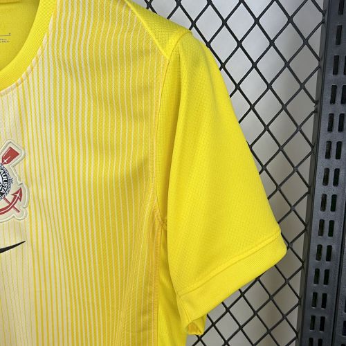 Corinthians 2025/26 Yellow goalkeeper Jersey S-4XL