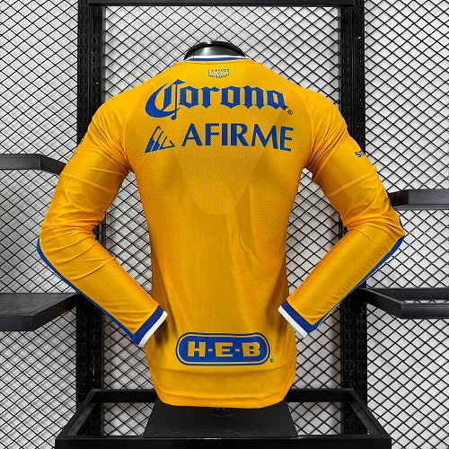 26/27 Tigres de la UANL home Long sleeved player jersey S-4XL