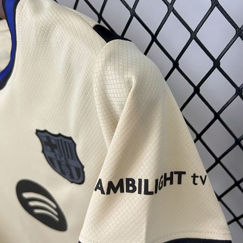 Barcelona 2025/26 Away Kids Kit