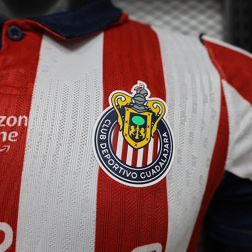 CD Guadalajara Men's 26/27 Chivas Home Player Edition jersey S-3XL