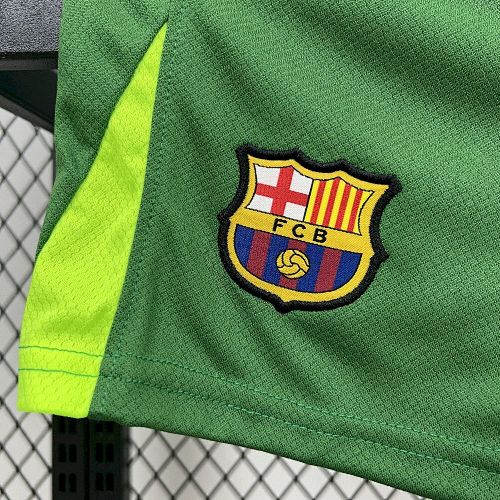 25/26 Barcelona Green Goalkeeper kids