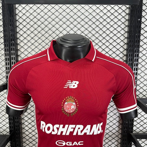 MAN 26/27 Deportivo Toluca FC home Player Edition jersey S-4XL11