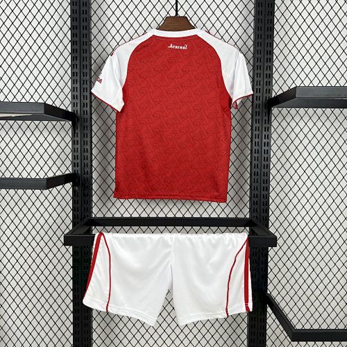 Arsenal 2025/26 Home Kids Kit