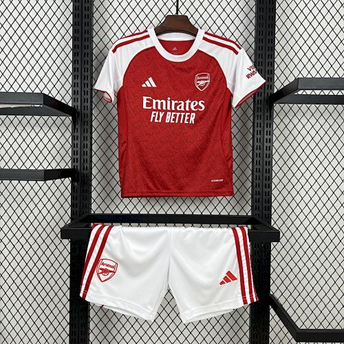 Arsenal 2025/26 Home Kids Kit